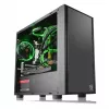 Κουτί PC Thermaltake Versa H17 Window Micro Tower Μαύρο