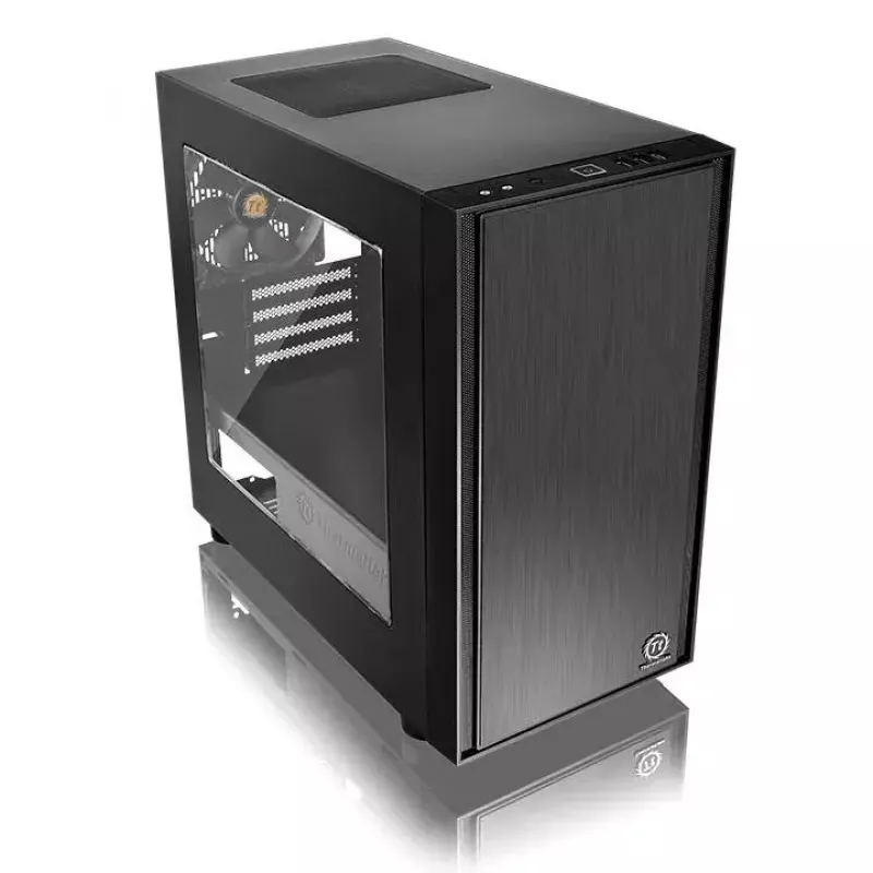 Κουτί PC Thermaltake Versa H17 Window Micro Tower Μαύρο