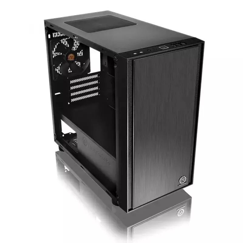 Κουτί PC Thermaltake Versa H17 Window Micro Tower Μαύρο