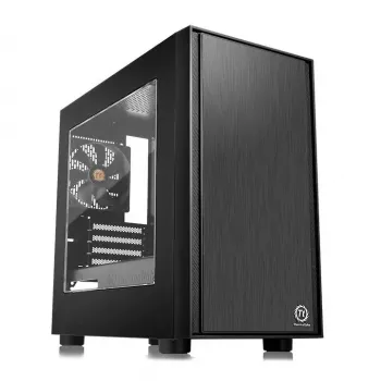 Κουτί PC Thermaltake Versa H17 Window Micro Tower Μαύρο