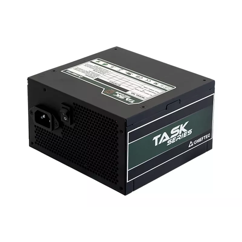 Chieftec Task TPS-500S Τροφοδοτικό 500 W 24-Pin ATX ATX Μαύρο
