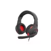 GENESIS Radon 210 Headset Ενσύρματο Gaming Headset με Headband USB Type-A Μαύρο, Κόκκινο