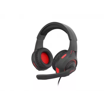 GENESIS Radon 210 Headset Ενσύρματο Gaming Headset με Headband USB Type-A Μαύρο, Κόκκινο