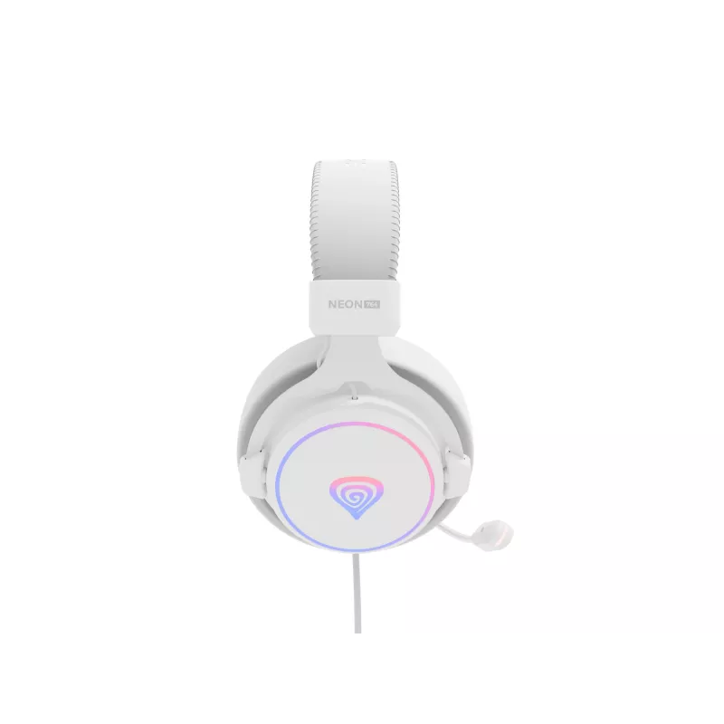 GENESIS Neon 764 Headset Ενσύρματο Gaming Headset με Headband USB Type-A Λευκό