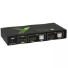 Techly 2x1 USB HDMI 4Kx2K IDATA KVM-HDMI2U KVM Switch Μαύρο