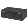 Διακόπτης KVM Manhattan 4 θυρών 4K@30Hz USB-A Ήχος Μικρόφωνο