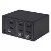 KVM Switch Manhattan 2-Port 4K HDMI USB Audio Έλεγχος 2 υπολογιστών