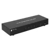 Techly IDATA DP-KVM4 KVM Switch Rack Mount Μαύρο