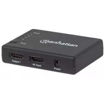 Διαχωριστής HDMI Manhattan 4 θυρών Compact