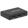 Διαχωριστής HDMI Manhattan 4 θυρών Compact