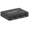 Διαχωριστής HDMI Manhattan 4 θυρών Compact