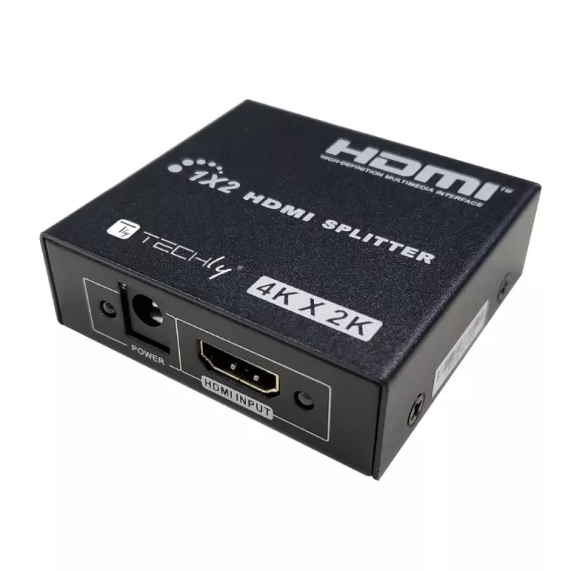 Video Splitter Techly IDATA HDMI-4K230 2x HDMI 3840x2160 Μαύρο