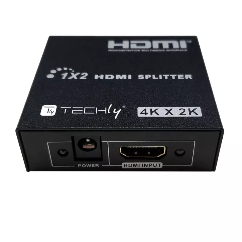 Video Splitter Techly IDATA HDMI-4K230 2x HDMI 3840x2160 Μαύρο