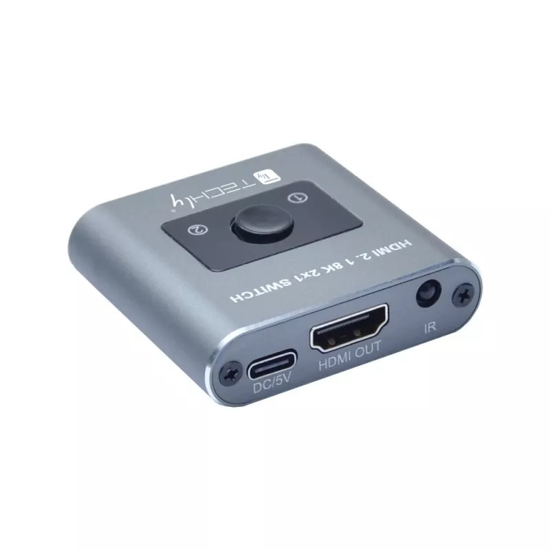 Διακόπτης βίντεο Techly IDATA HDMI-2128KT HDMI 60Hz 2m 5V 1A