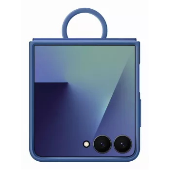 Samsung EF-PF766TNEGWW θήκη σιλικόνης με δαχτυλίδι για Galaxy Z Flip7, μπλε