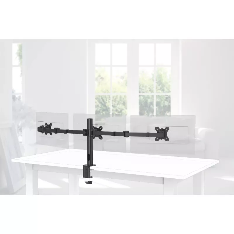Hama 00118495 Βάση οθόνης / Stand 68,6 cm (27 ίντσες) Γραφείου Μαύρη