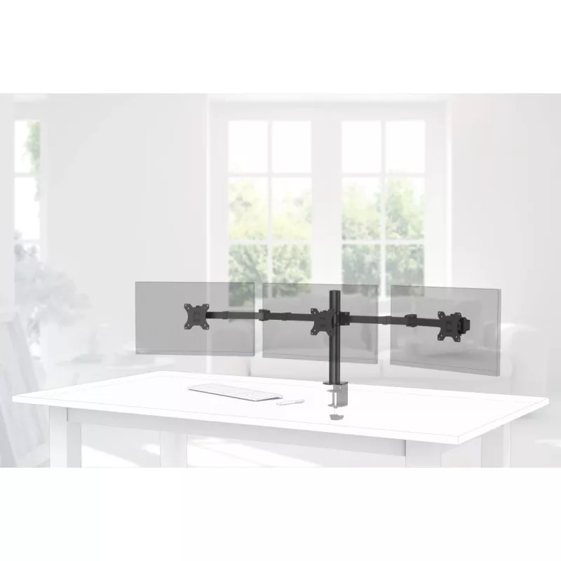Hama 00118495 Βάση οθόνης / Stand 68,6 cm (27 ίντσες) Γραφείου Μαύρη