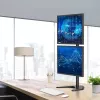 Techly ICA-LCD 2520V Βάση οθόνης / Stand 68.6 cm (27 ίντσες) Γραφείου Μαύρη