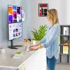 Techly ICA-LCD 2520V Βάση οθόνης / Stand 68.6 cm (27 ίντσες) Γραφείου Μαύρη