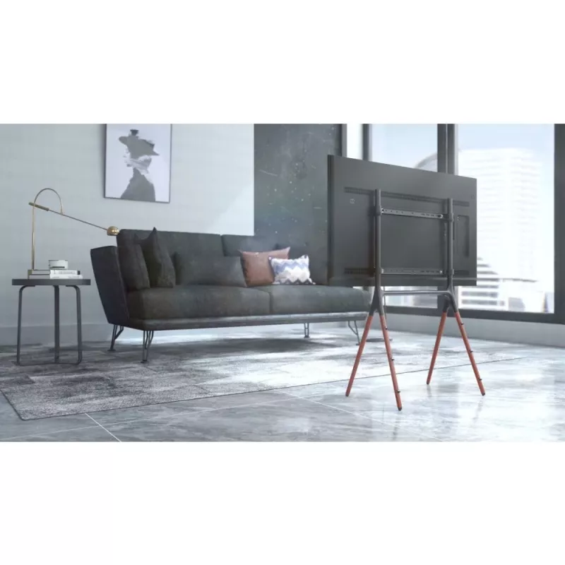 Techly Βάση δαπέδου για LCD/LED/Plasma TV 49-70 ίντσες Στυλ τρίποδα
