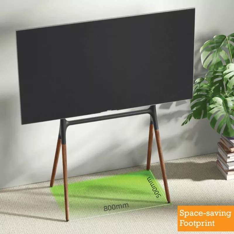 Techly Βάση δαπέδου για LCD/LED/Plasma TV 49-70 ίντσες Στυλ τρίποδα