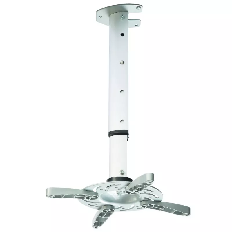 Techly Βάση προβολέα οροφής Προέκταση 60–102 cm Ασημί ICA-PM 102XL