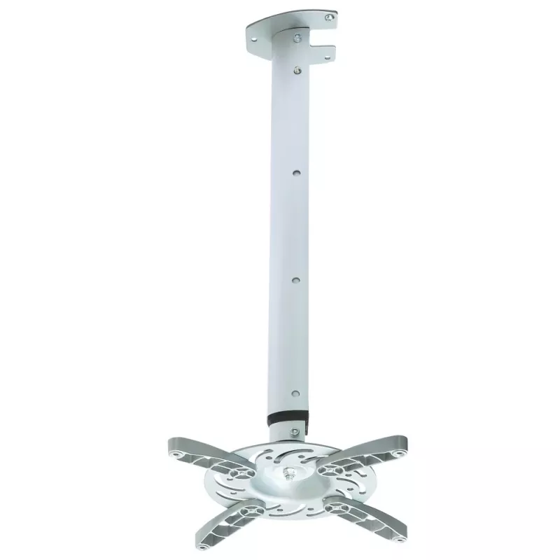 Techly Βάση προβολέα οροφής Προέκταση 60–102 cm Ασημί ICA-PM 102XL