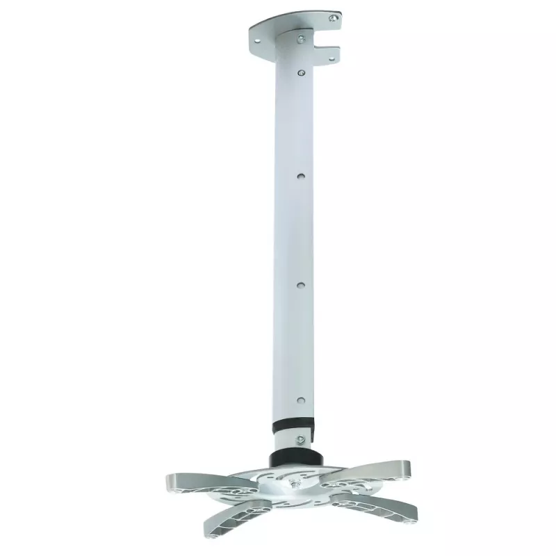 Techly Βάση προβολέα οροφής Προέκταση 60–102 cm Ασημί ICA-PM 102XL