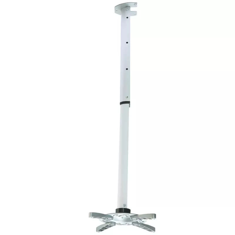 Techly Βάση προβολέα οροφής Προέκταση 60–102 cm Ασημί ICA-PM 102XL