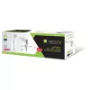 Techly ICA-PM 16 βάση οροφής προβολέα, έως 20 kg, ρυθμιζόμενη 43–65 cm, με κλίση και περιστροφή, ασημί