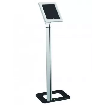 Techly ICA-TBL 1501 βάση ασφαλείας δαπέδου για tablet 9,7–10,1 ιντσών (25,6 cm), αλουμίνιο, VESA 75x75, ασημί