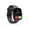 Smartwatch Hama Fit Watch 5000, οθόνη TFT 1,65 ιντσών (4,19 cm), 47 mm, λειτουργία τηλεφώνου, καρδιακός ρυθμός, IP68, Bluetooth, μαύρο