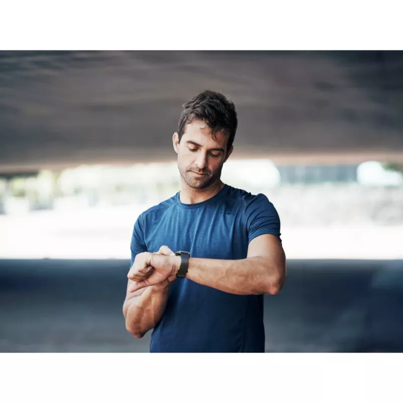 Smartwatch Hama Fit Watch 5000, οθόνη TFT 1,65 ιντσών (4,19 cm), 47 mm, λειτουργία τηλεφώνου, καρδιακός ρυθμός, IP68, Bluetooth, μαύρο