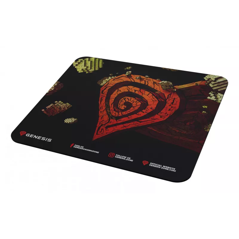 GENESIS Ancient Stone, Πολύχρωμο, Εικόνα, Ύφασμα, Καουτσούκ, Mousepad gaming