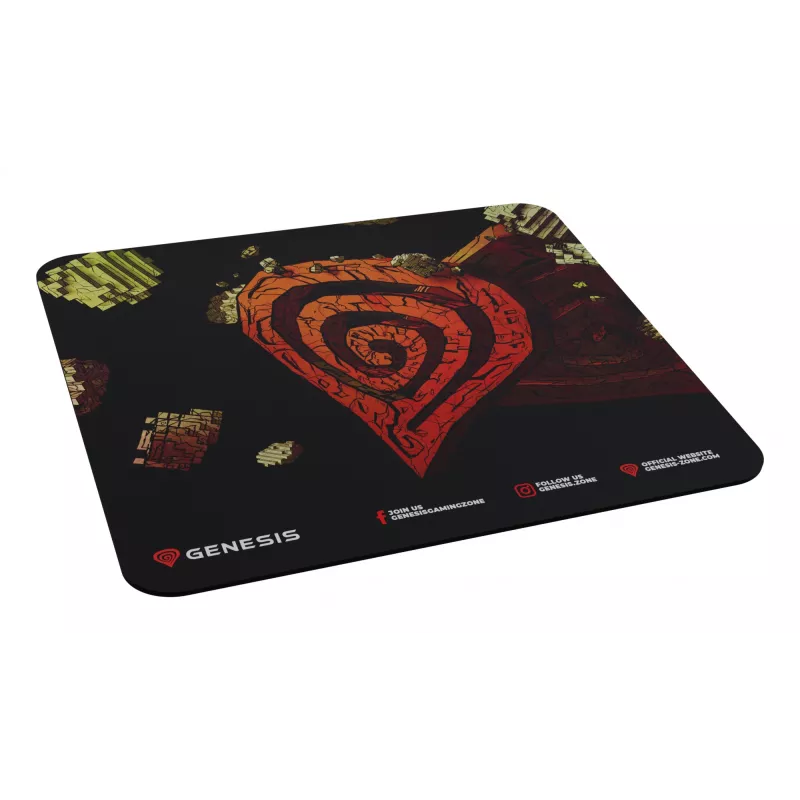 GENESIS Ancient Stone, Πολύχρωμο, Εικόνα, Ύφασμα, Καουτσούκ, Mousepad gaming