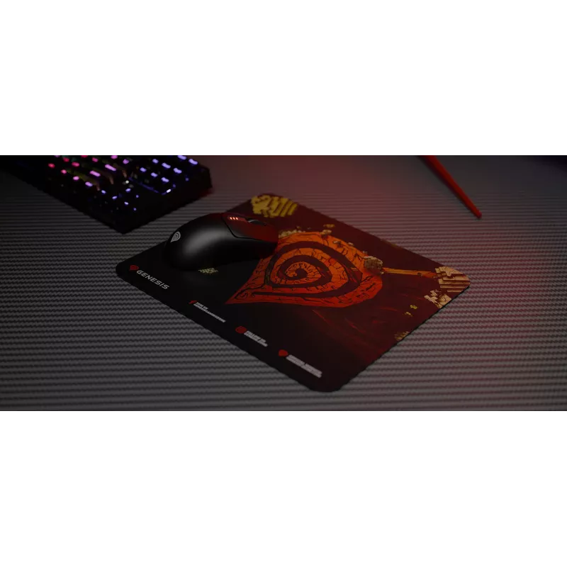 GENESIS Ancient Stone, Πολύχρωμο, Εικόνα, Ύφασμα, Καουτσούκ, Mousepad gaming