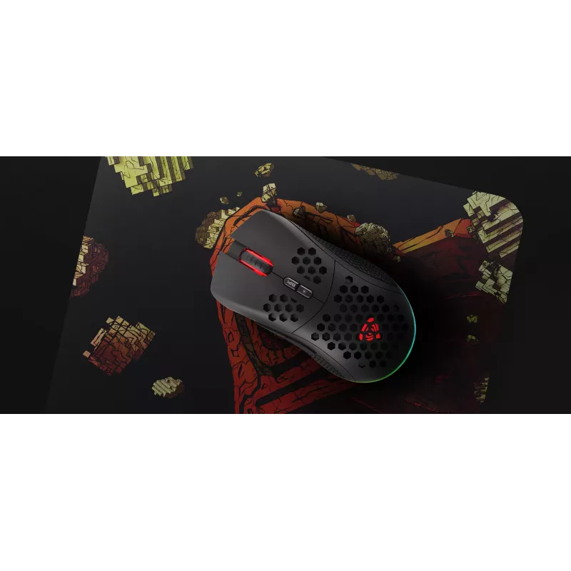GENESIS Ancient Stone, Πολύχρωμο, Εικόνα, Ύφασμα, Καουτσούκ, Mousepad gaming