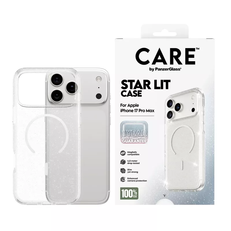 Θήκη PanzerGlass CARE by Flagship Case Urban Explorer Star Lit White MagSafe iPhone 17 Pro Max