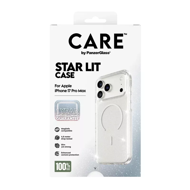 Θήκη PanzerGlass CARE by Flagship Case Urban Explorer Star Lit White MagSafe iPhone 17 Pro Max