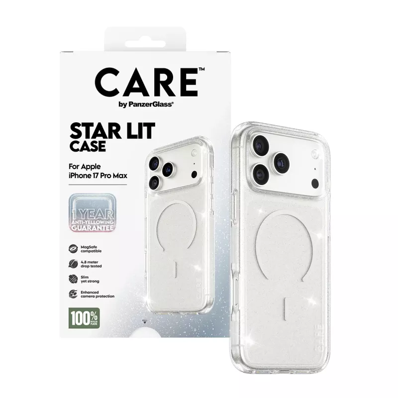Θήκη PanzerGlass CARE by Flagship Case Urban Explorer Star Lit White MagSafe iPhone 17 Pro Max