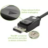 Καλώδιο DisplayPort Techly ICOC-DSP-A21-020 2 m Μαύρο