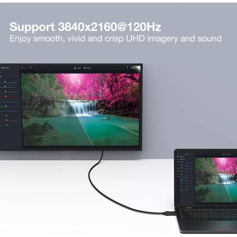 Καλώδιο DisplayPort Techly ICOC-DSP-A21-020 2 m Μαύρο
