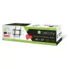 Techly ICA-PLB 59T επιτοίχια βάση τηλεόρασης 32-70 ιντσών (81-178 cm), με κλίση, 70 kg, λεπτή 49 mm, μαύρη