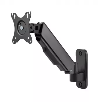 Techly ICA-LCD G111E επιτοίχια βάση οθόνης/τηλεόρασης 17-32 ιντσών, περιστρεφόμενη, βραχίονας με ελατήριο, 9 kg