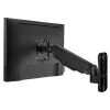 Techly ICA-LCD G111E επιτοίχια βάση οθόνης/τηλεόρασης 17-32 ιντσών, περιστρεφόμενη, βραχίονας με ελατήριο, 9 kg