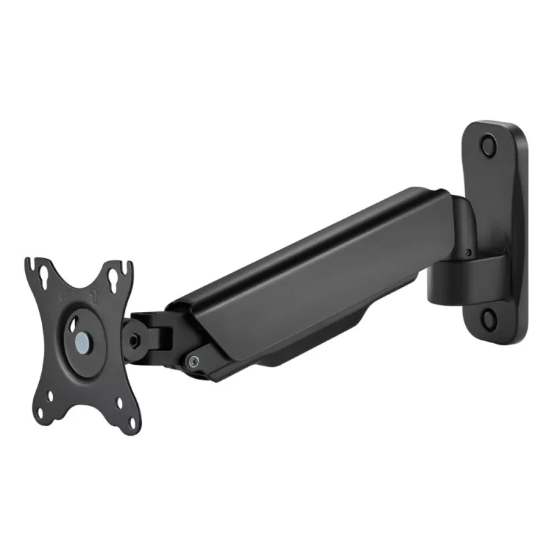 Techly ICA-LCD G111E επιτοίχια βάση οθόνης/τηλεόρασης 17-32 ιντσών, περιστρεφόμενη, βραχίονας με ελατήριο, 9 kg