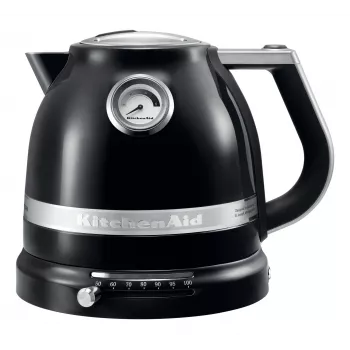 Ηλεκτρικός βραστήρας KITCHENAID 1,5 L 2400 W μαύρο, 7 ρυθμίσεις θερμοκρασίας, ανοξείδωτο ατσάλι/αλουμίνιο