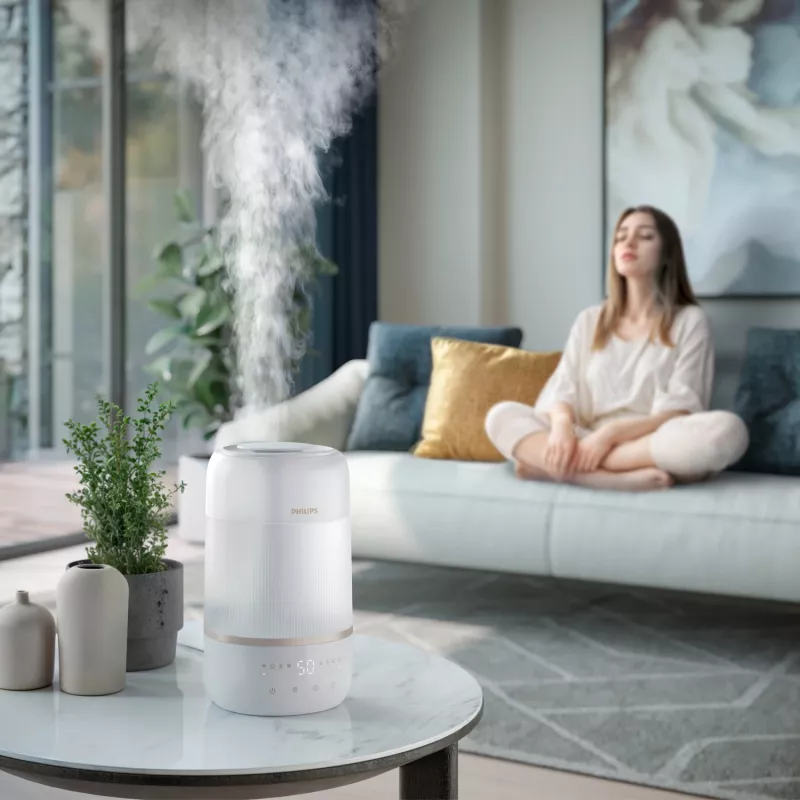 Philips 1000 series HU1510/04 Υγραντήρας υπερήχων 3 L λευκό 19 W