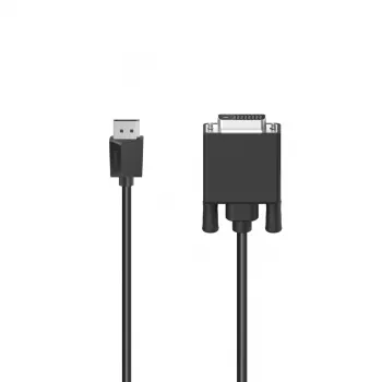 Hama 00200713 Προσαρμογέας καλωδίου βίντεο 1,5 m DisplayPort DVI μαύρο