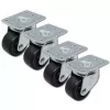 Σετ ροδών για rack QOLTEC 4 τεμ. χωρίς ασφάλιση μοντέλο 54508